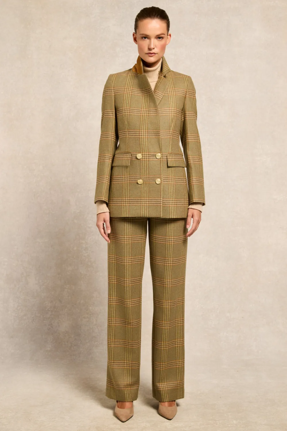 Women Holland Cooper Trousers|Tailoring>High Waisted Straight Trouser