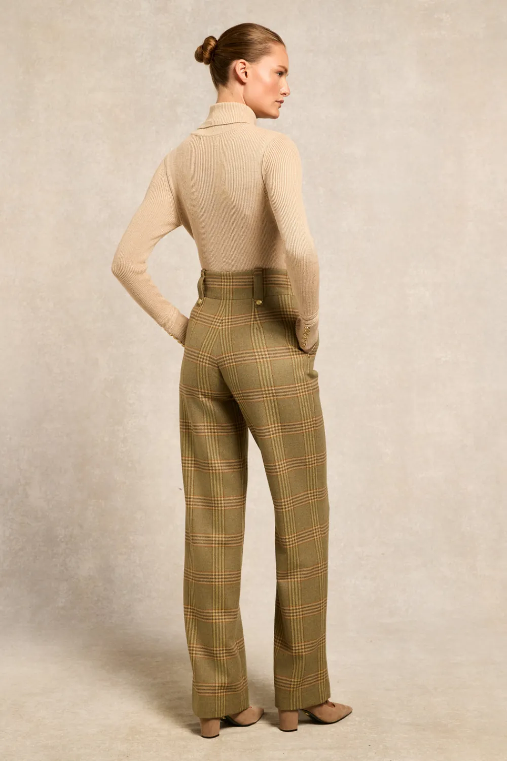 Women Holland Cooper Trousers|Tailoring>High Waisted Straight Trouser