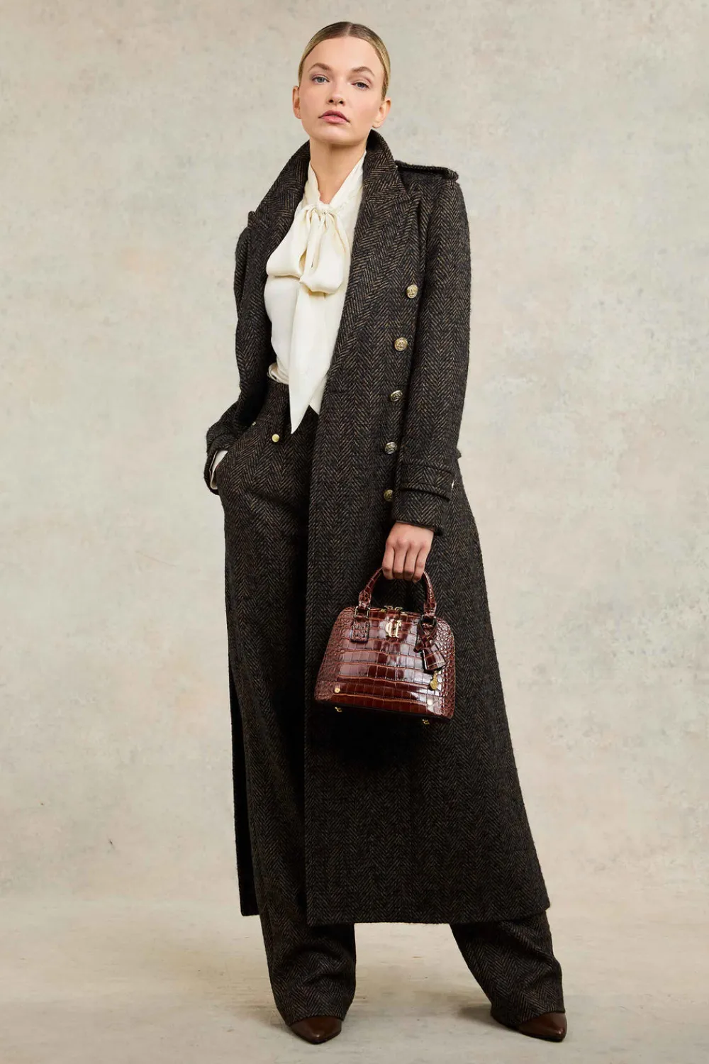 Women Holland Cooper Trousers|Tailoring>High Waisted Straight Trouser