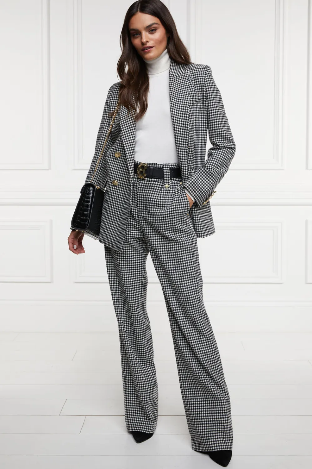 Women Holland Cooper Trousers|Tailoring>High Waisted Straight Trouser
