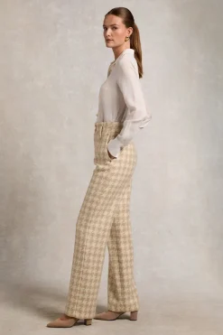 Women Holland Cooper Trousers|Tailoring>High Waisted Straight Trouser