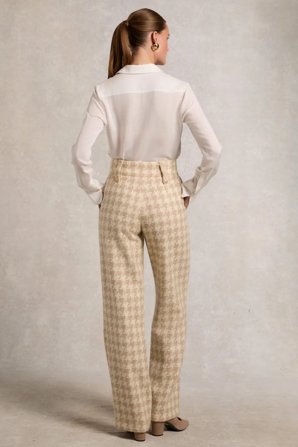 Women Holland Cooper Trousers|Tailoring>High Waisted Straight Trouser