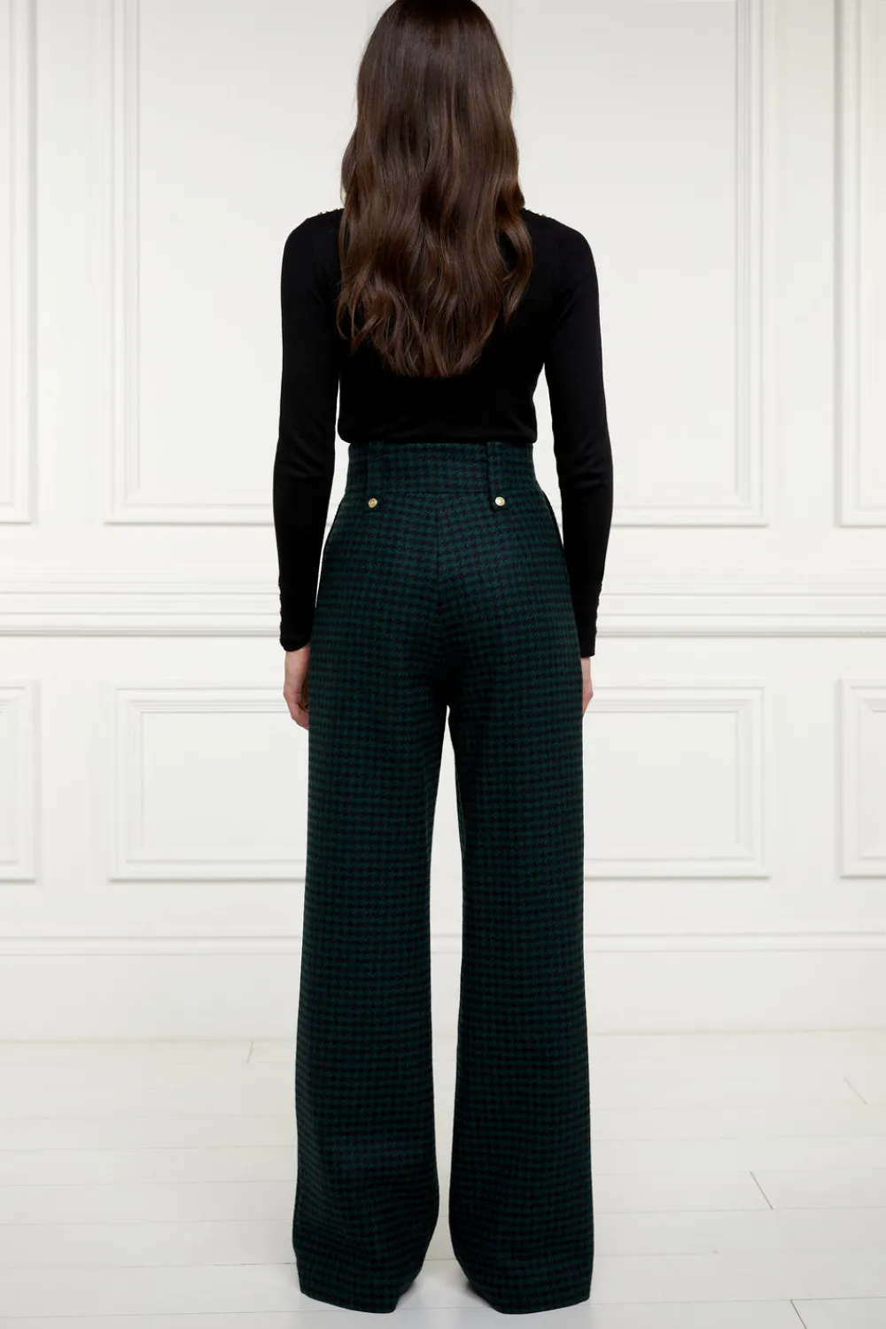 Women Holland Cooper Trousers|Tailoring>High Waisted Straight Trouser