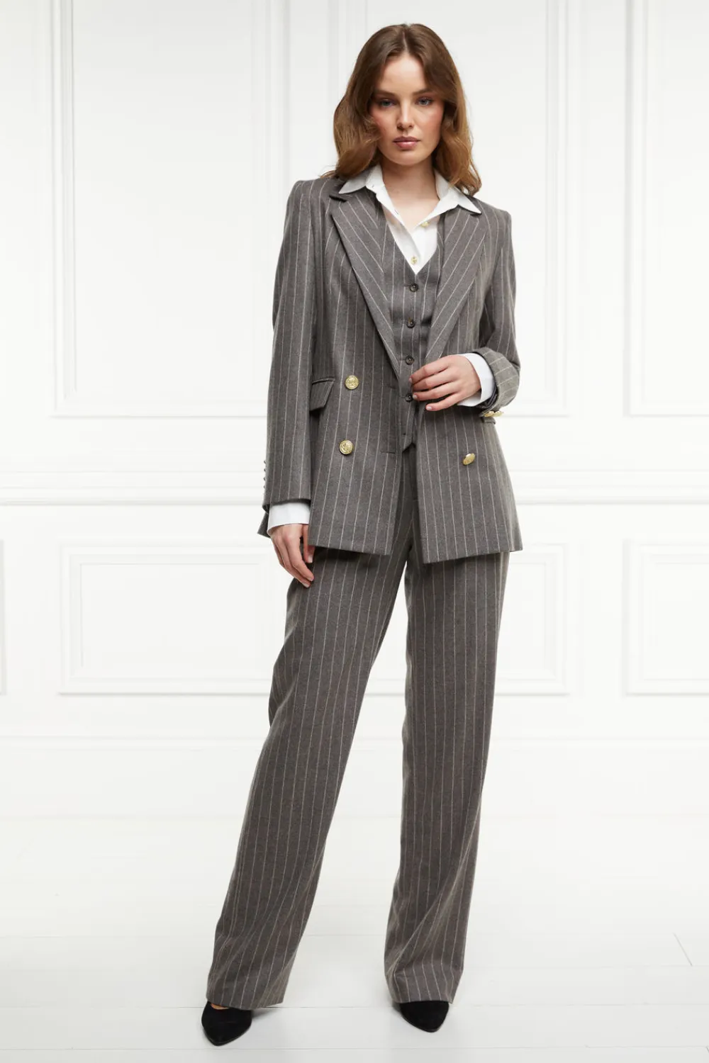 Women Holland Cooper Trousers|Tailoring>High Waisted Straight Trouser