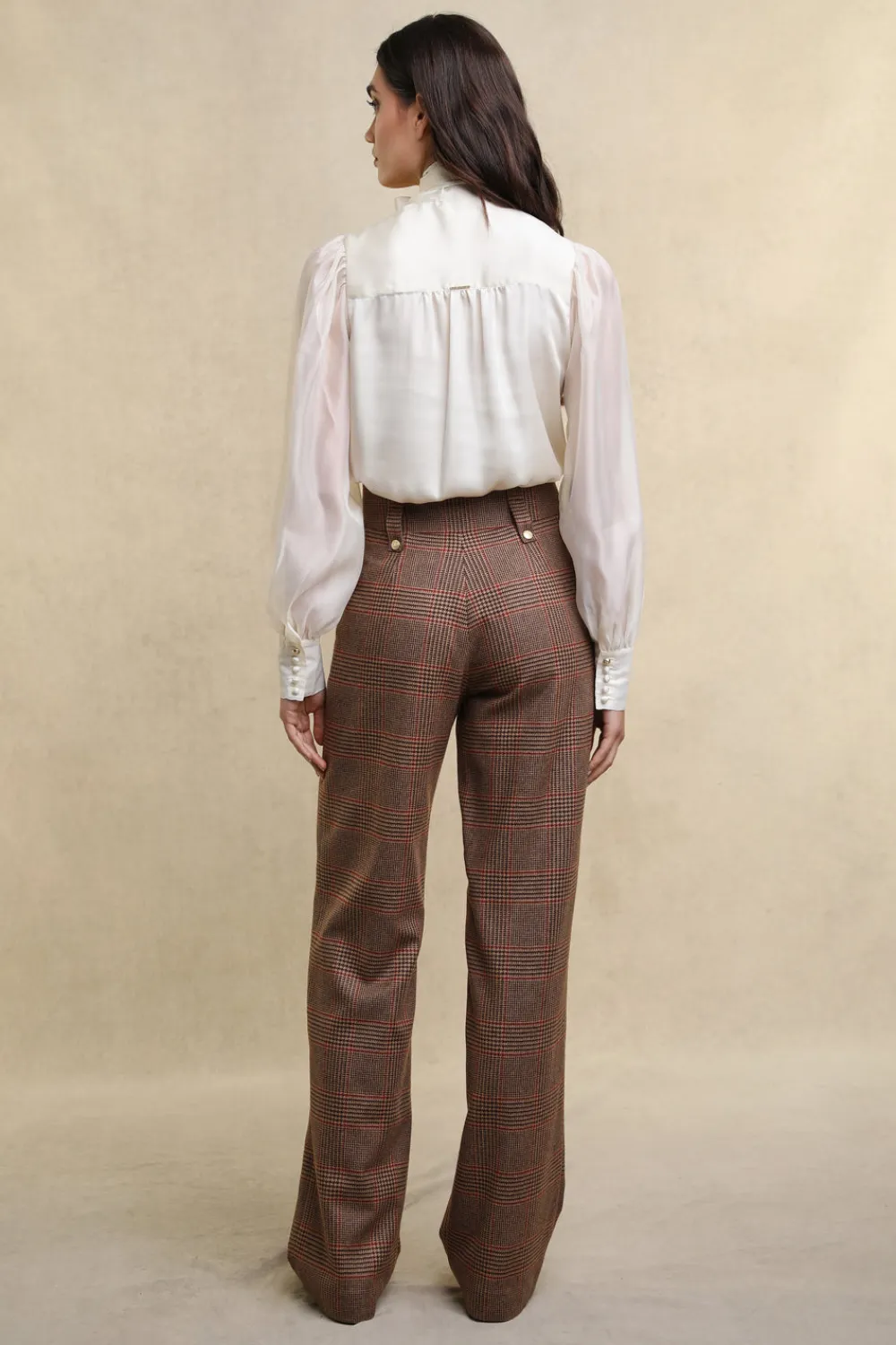 Women Holland Cooper Trousers|Tailoring>High Waisted Straight Trouser