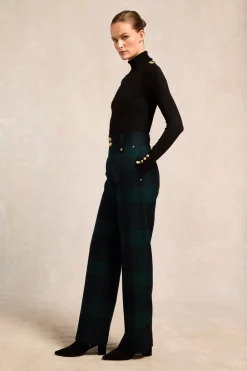 Women Holland Cooper Tailoring|Trousers>High Waisted Straight Trouser