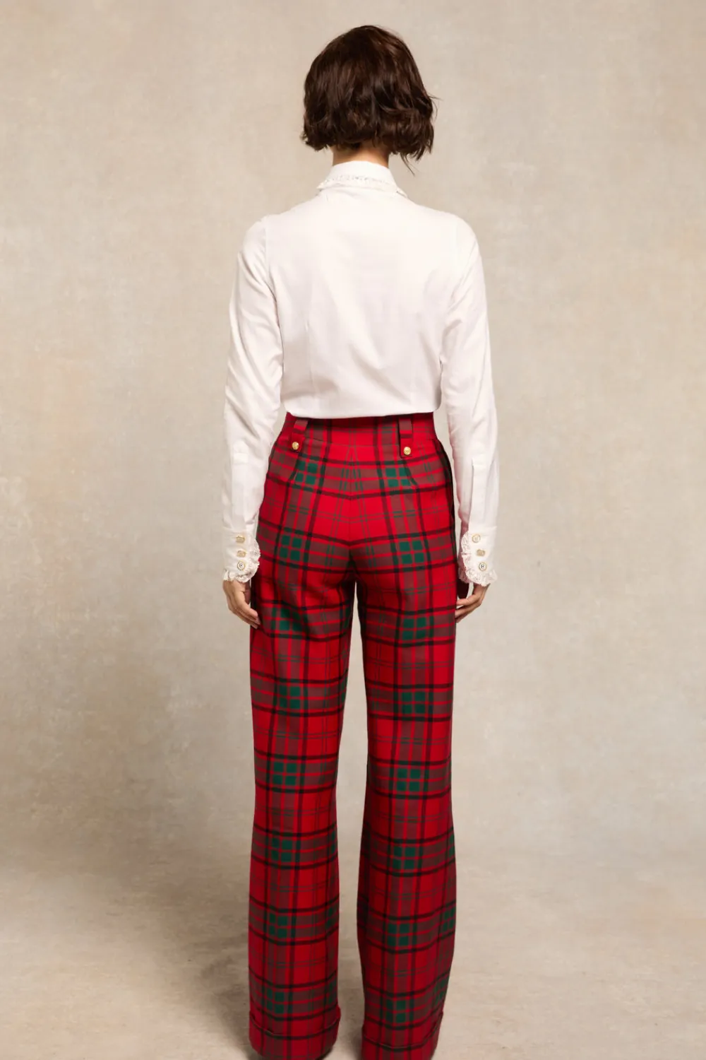 Women Holland Cooper Trousers>High Waisted Wide Leg Trouser