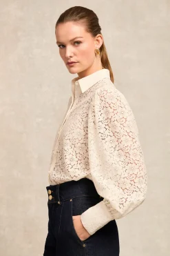 Women Holland Cooper Shirts & Blouses>Iona Lace Shirt