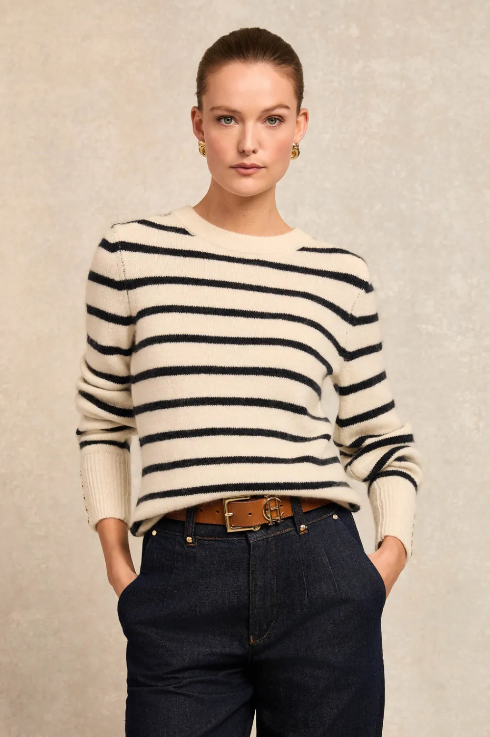 Women Holland Cooper Knitwear>Isla Crew Neck Knit