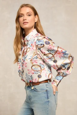 Women Holland Cooper Shirts & Blouses>Isla Ruffle Shirt