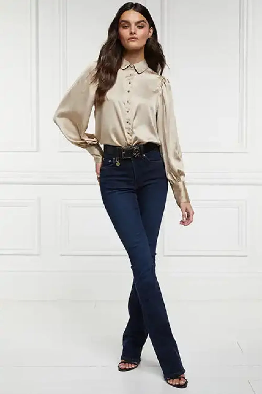 Women Holland Cooper Shirts & Blouses>Isla Satin Shirt