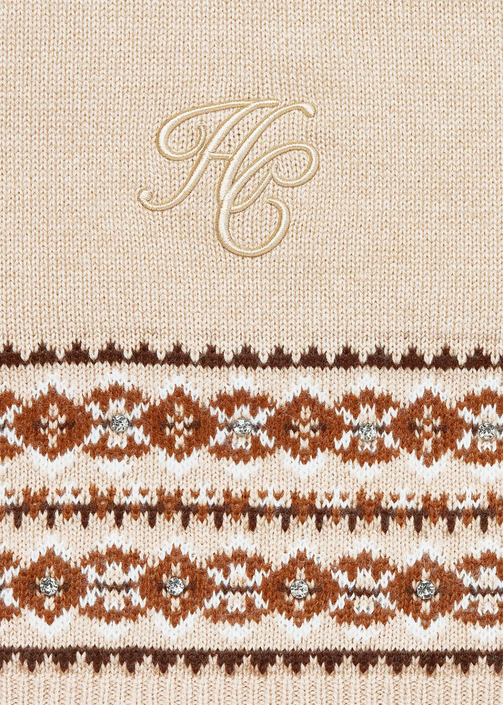 Women Holland Cooper Scarves|Scarves>Jennifer Fairisle Scarf