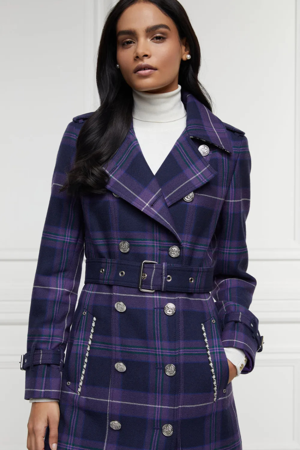 Women Holland Cooper Coats|Trench Coats>Jubilee Full Length Marlborough Trench