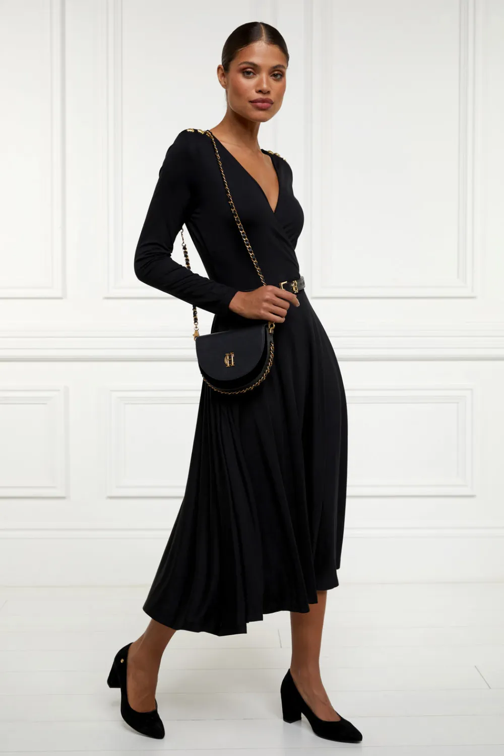 Women Holland Cooper Dresses>Juliette Midi Wrap Dress