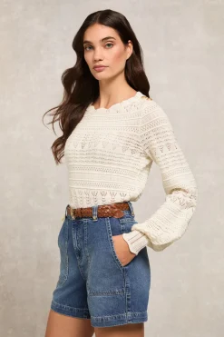Women Holland Cooper Knitwear>Kelsie Pointelle
