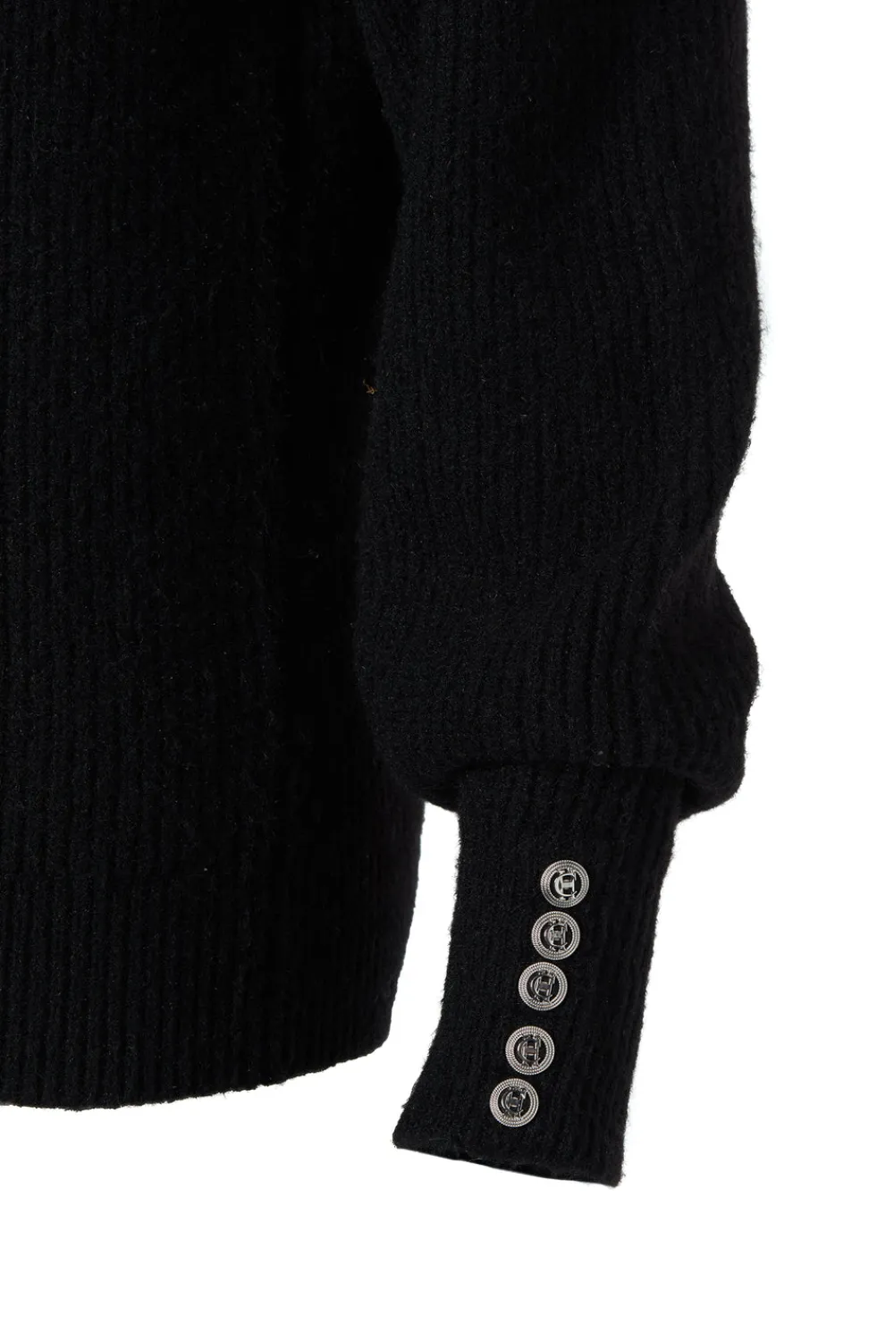 Women Holland Cooper Knitwear>Kelsie Rib Embellished Roll Neck