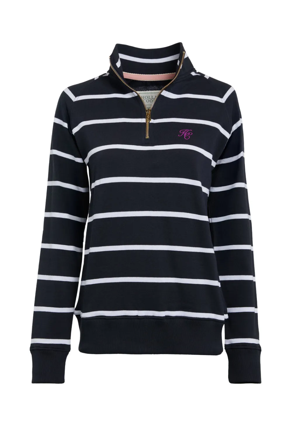 Women Holland Cooper Sweatshirts>Kingham Quarter Zip Neck Sweat