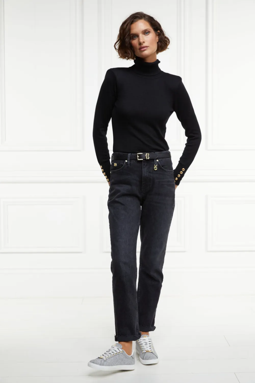 Women Holland Cooper Trainers>Knightsbridge Crystal Trainer