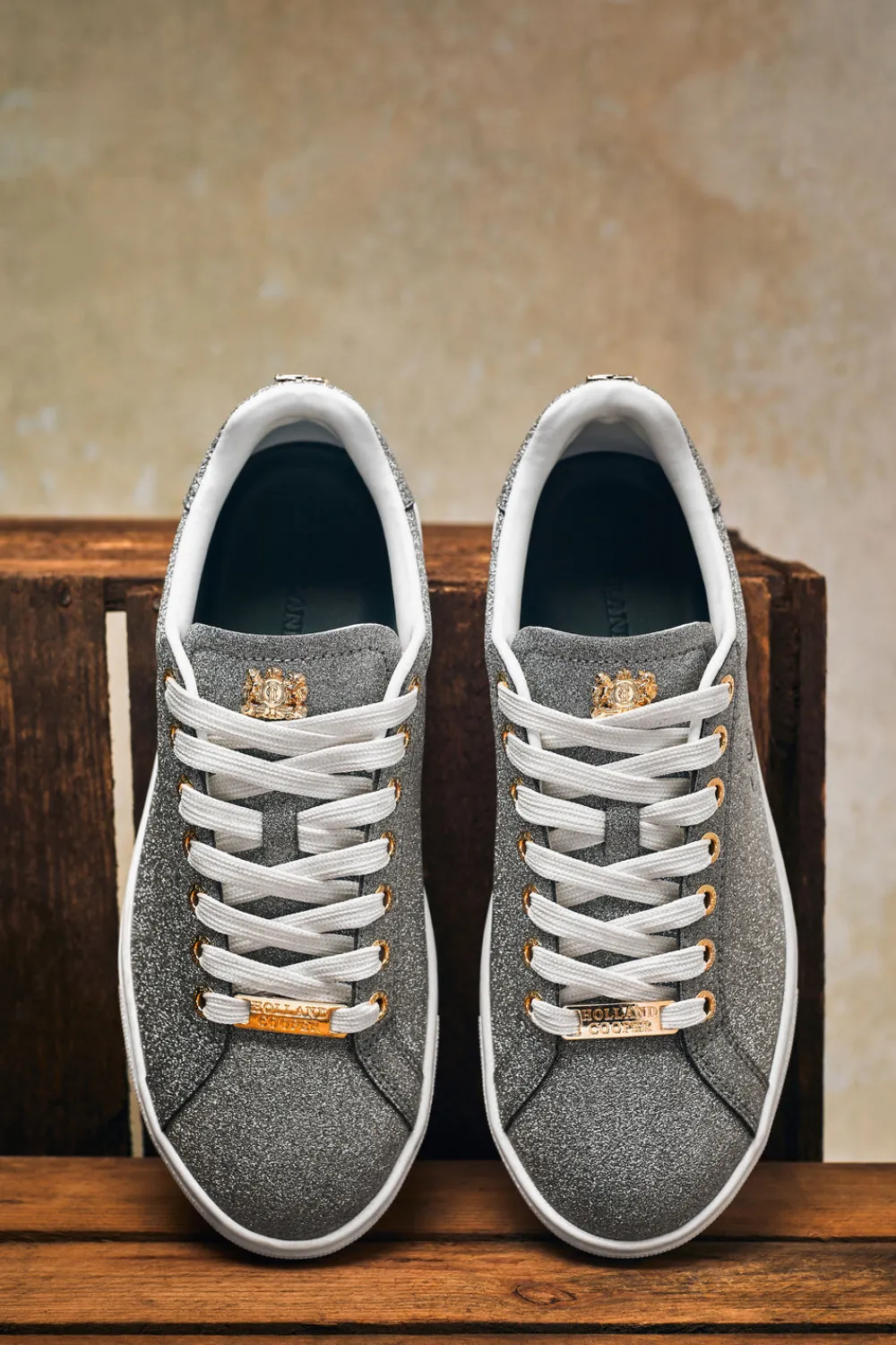 Women Holland Cooper Trainers>Knightsbridge Crystal Trainer
