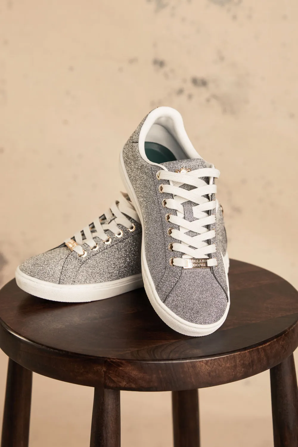 Women Holland Cooper Trainers>Knightsbridge Crystal Trainer