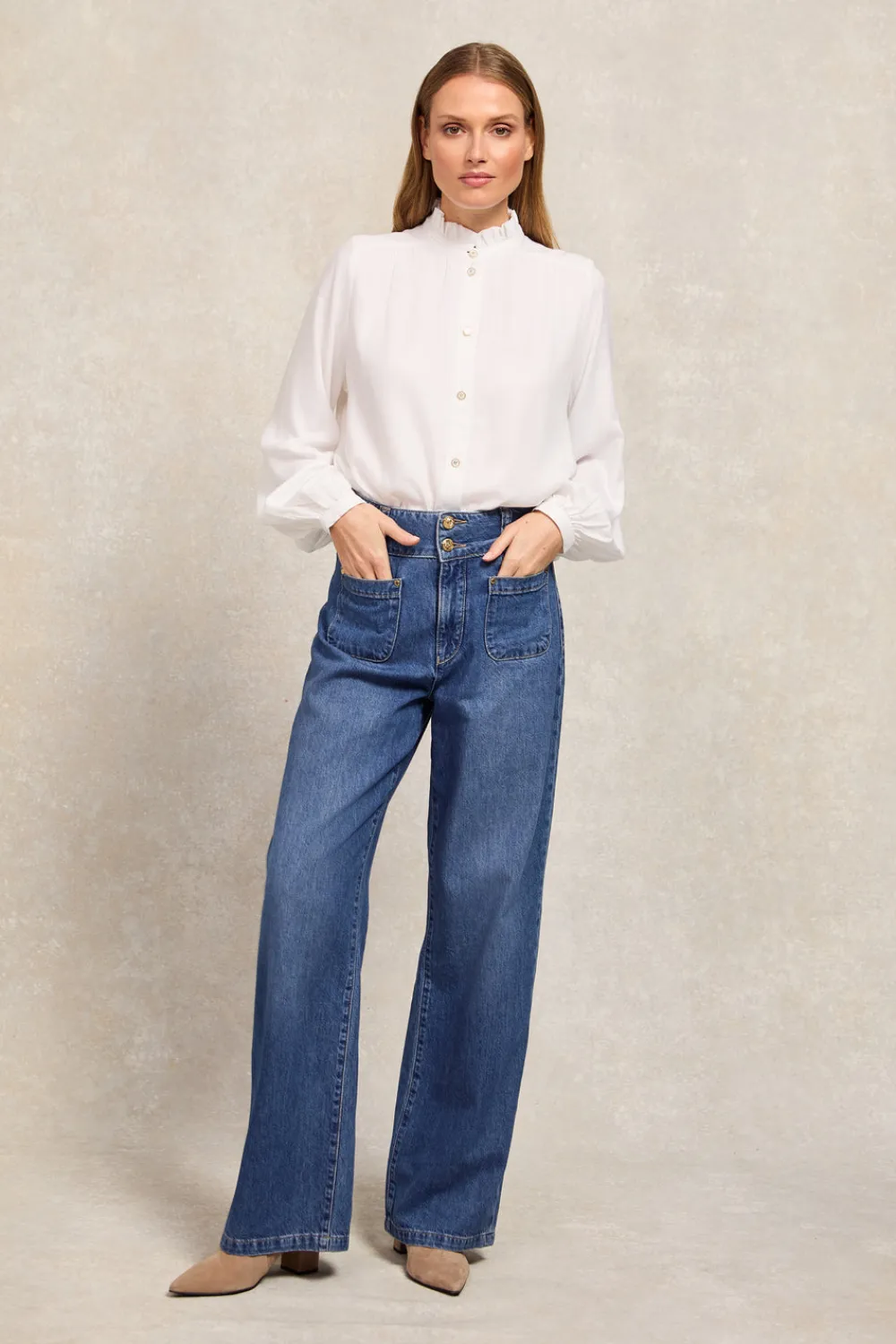 Women Holland Cooper Shirts & Blouses>Lilibet Blouse