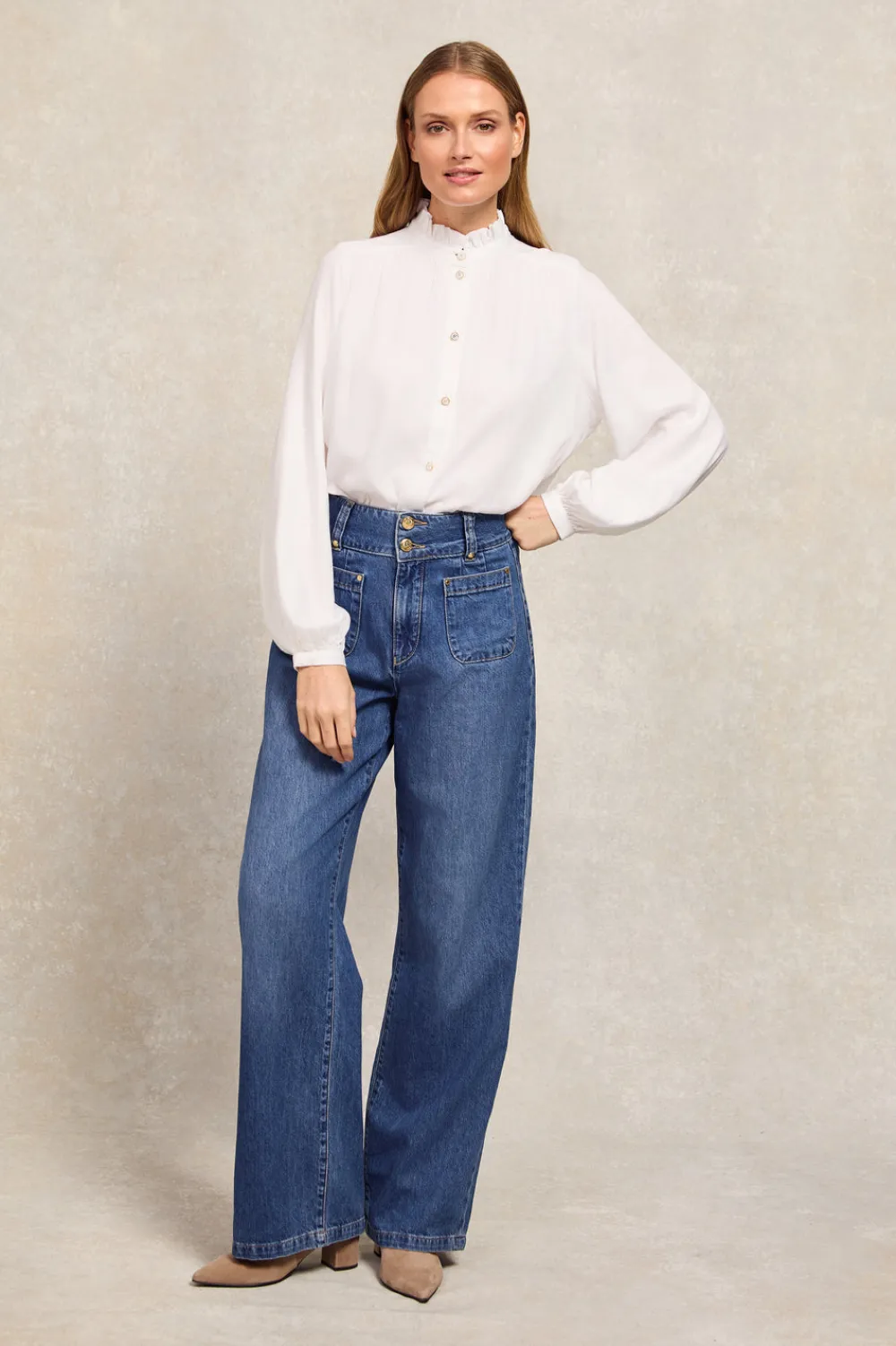 Women Holland Cooper Shirts & Blouses>Lilibet Blouse