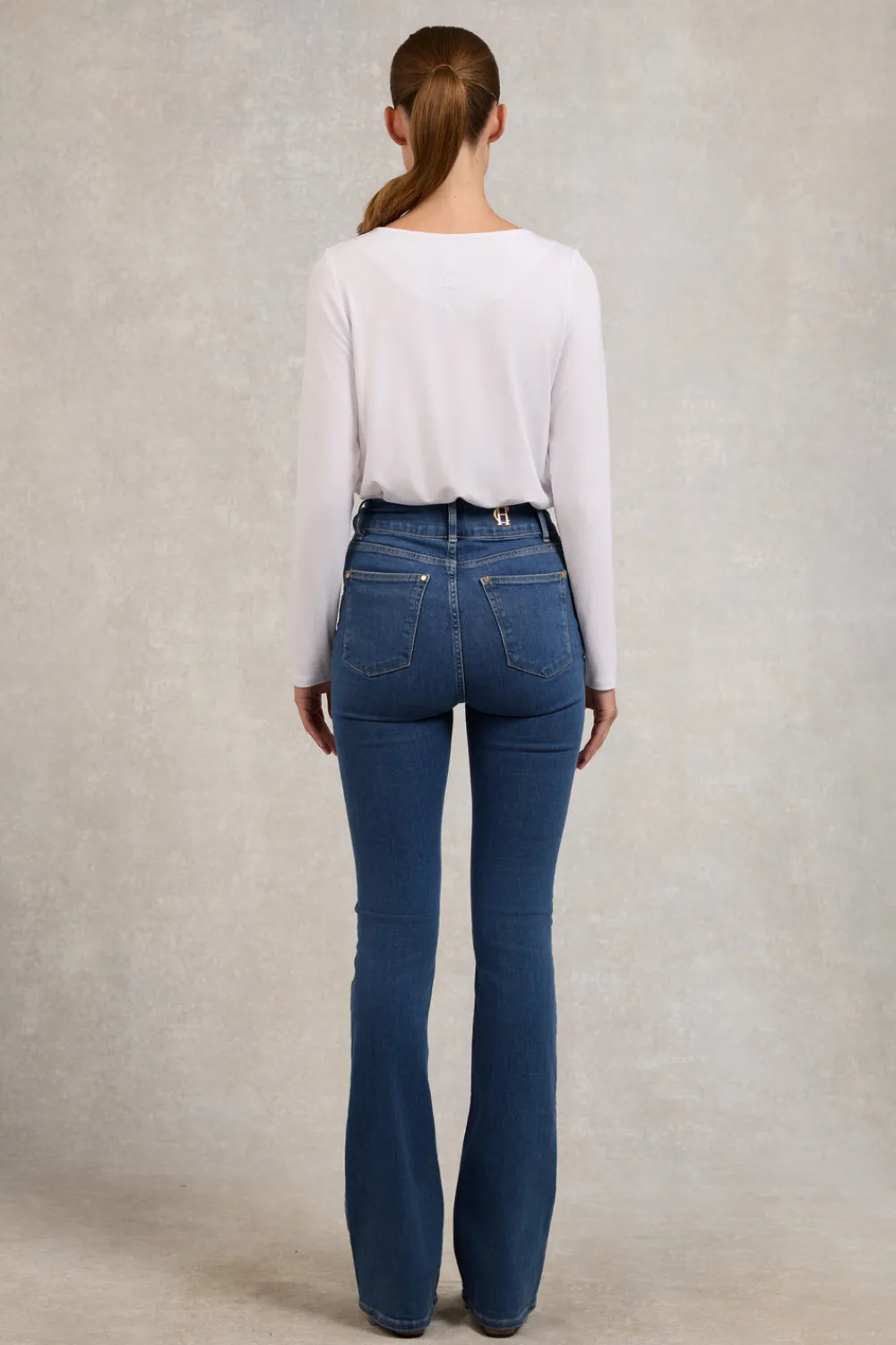 Women Holland Cooper Tees|Tops>Long Sleeve Crew Neck Tee