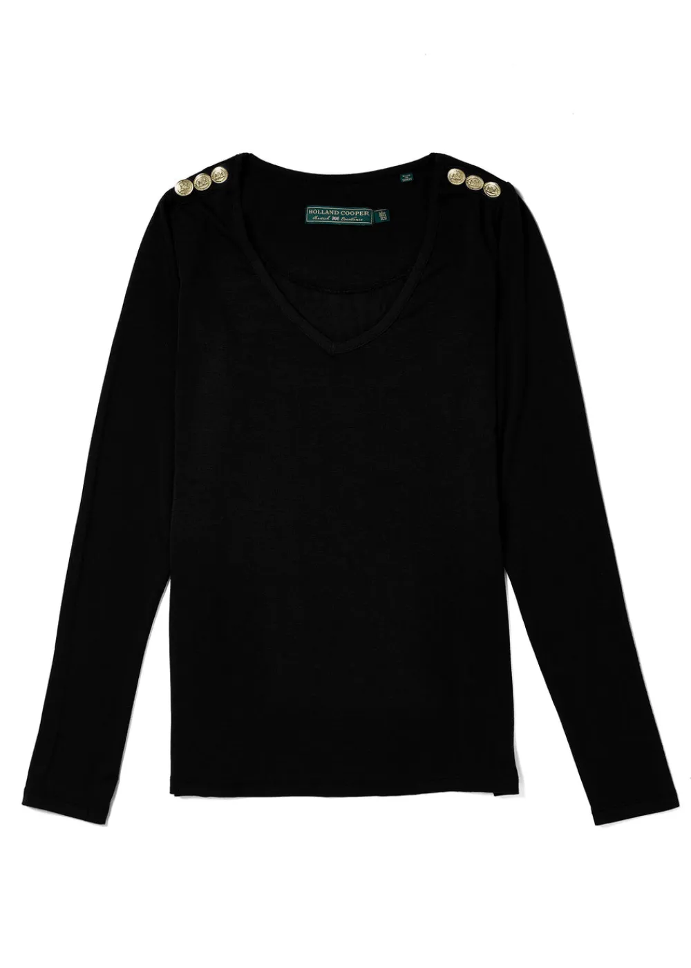 Women Holland Cooper Tees|Tops>Long Sleeve V-Neck Tee