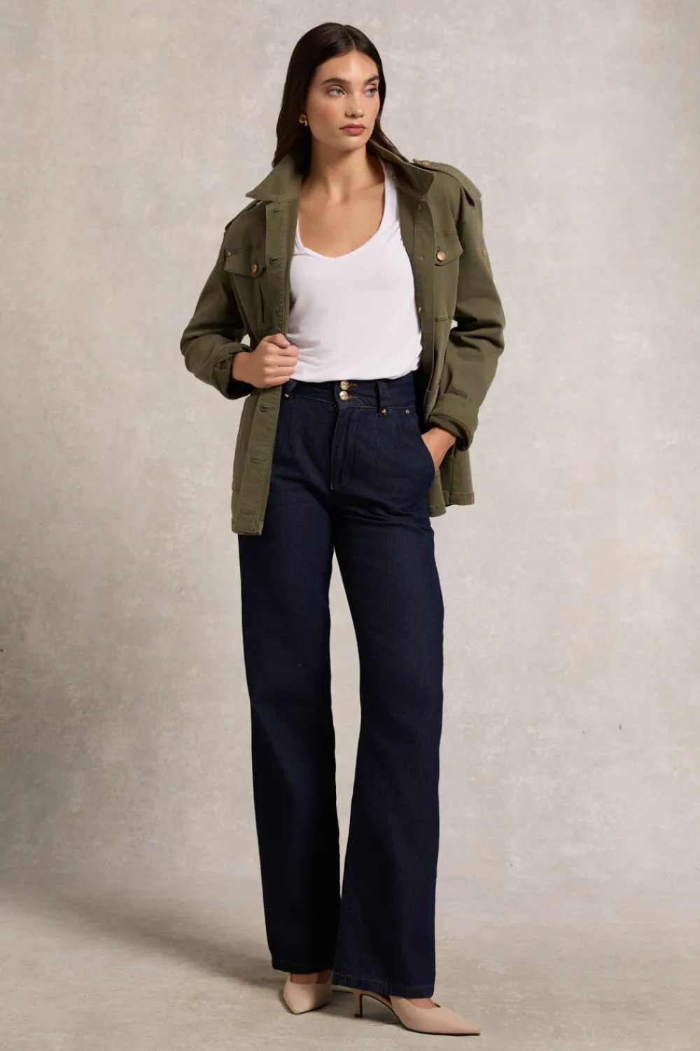 Women Holland Cooper Tees|Tops>Long Sleeve V-Neck Tee