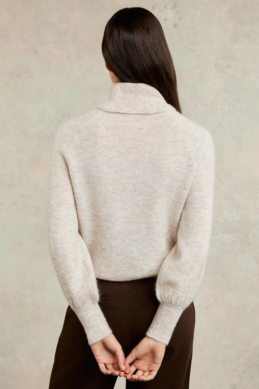 Women Holland Cooper Knitwear>Maisie Roll Neck Knit