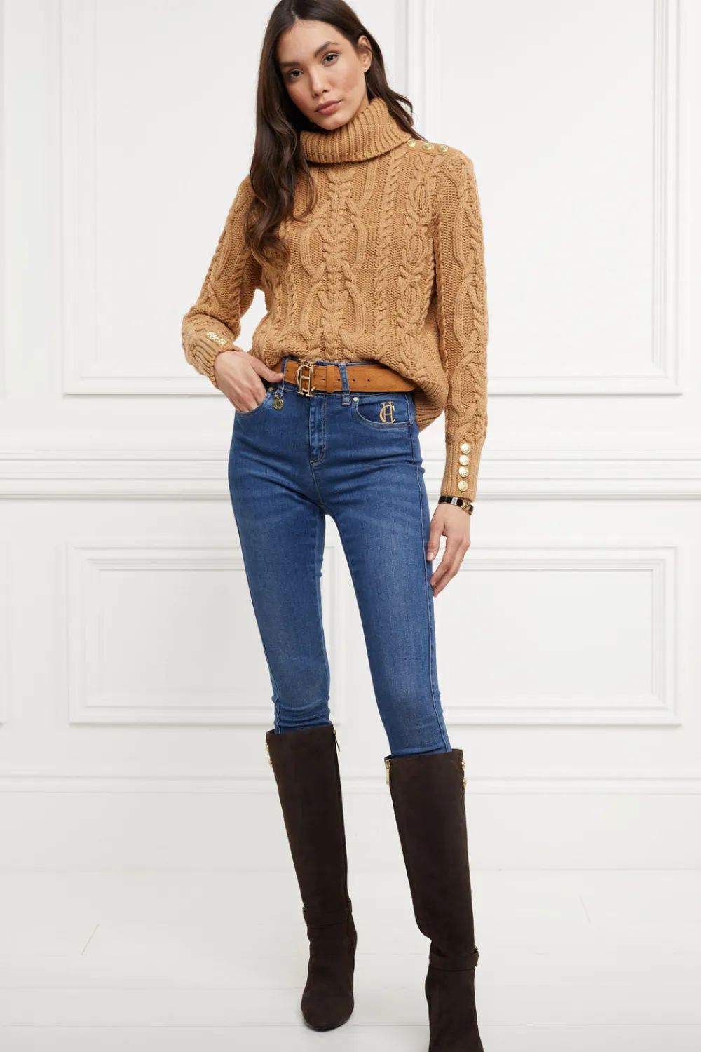 Women Holland Cooper Boots|Heels>Marlborough Knee Boot