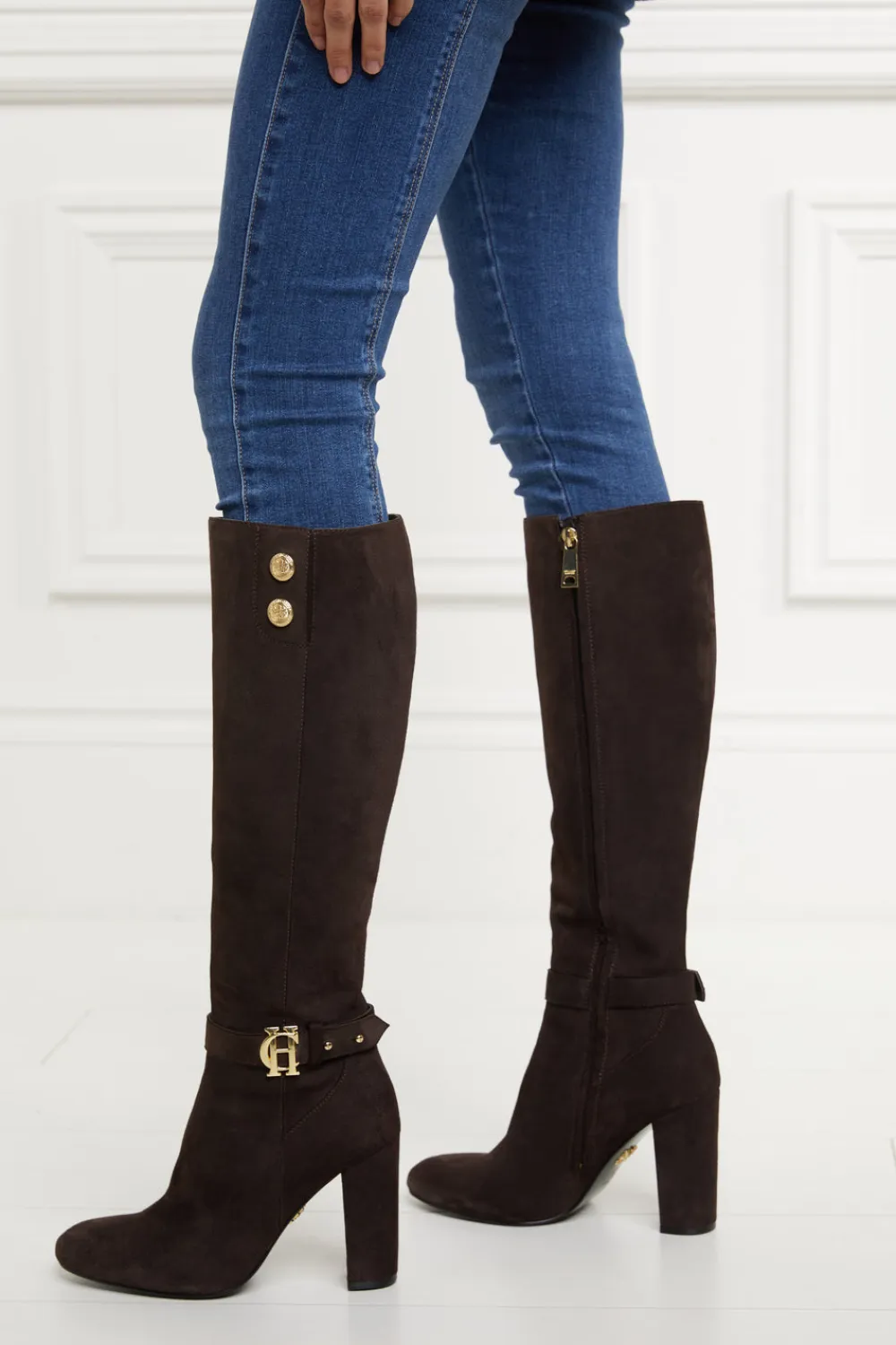 Women Holland Cooper Boots|Heels>Marlborough Knee Boot