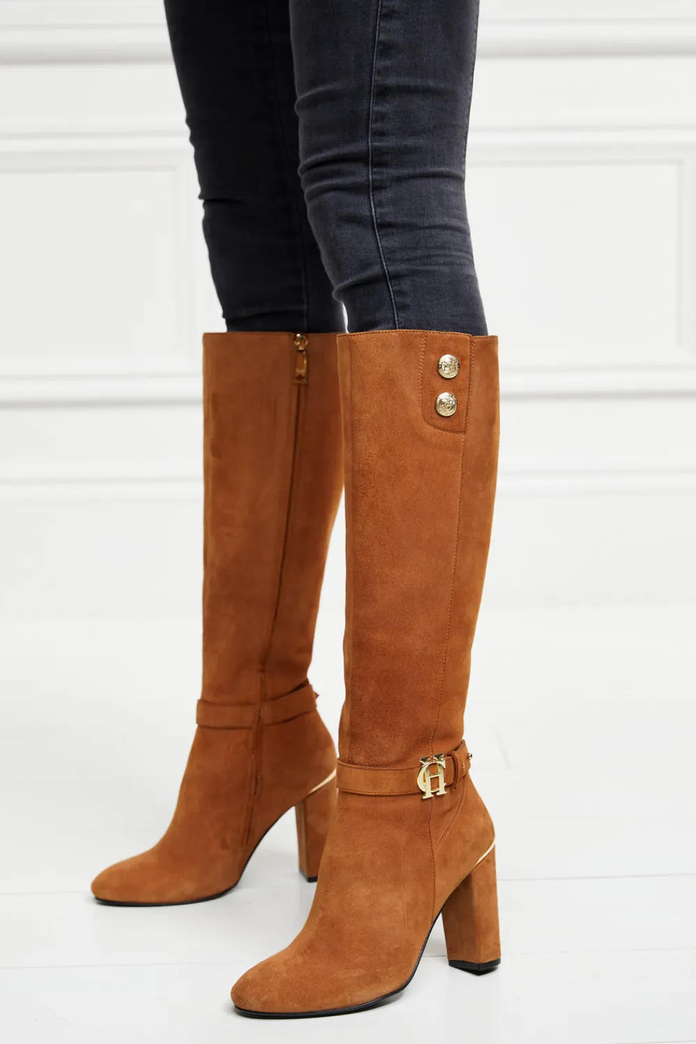 Women Holland Cooper Boots|Heels>Marlborough Knee Boot