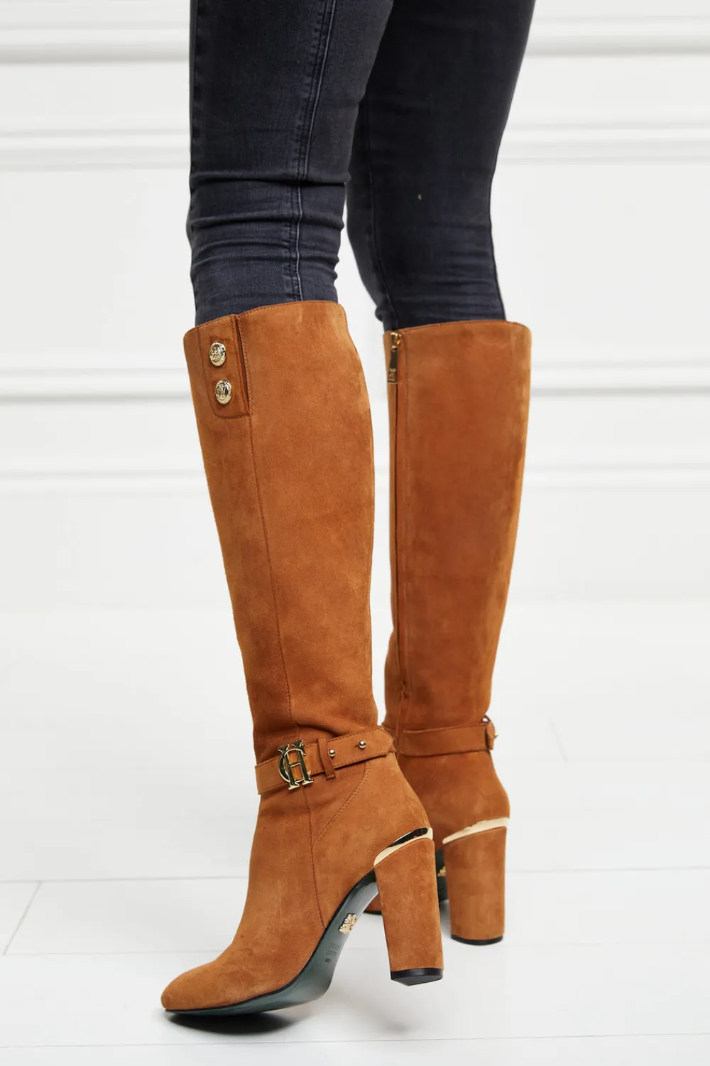Women Holland Cooper Boots|Heels>Marlborough Knee Boot