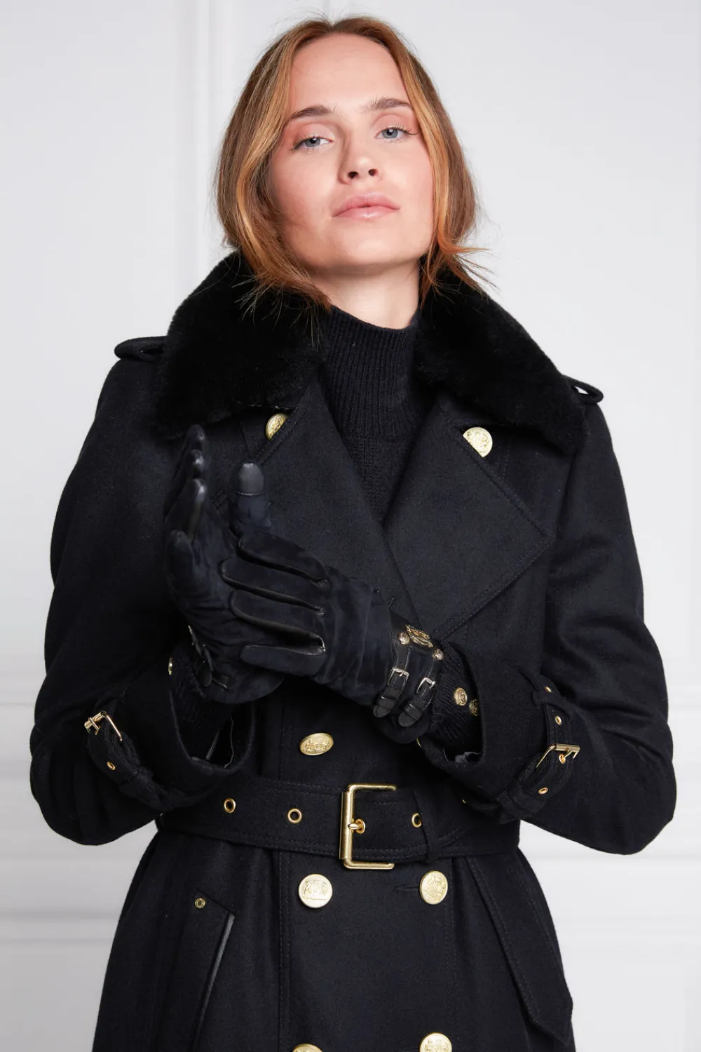 Women Holland Cooper Coats|Trench Coats>Marlborough Shearling Trench Coat