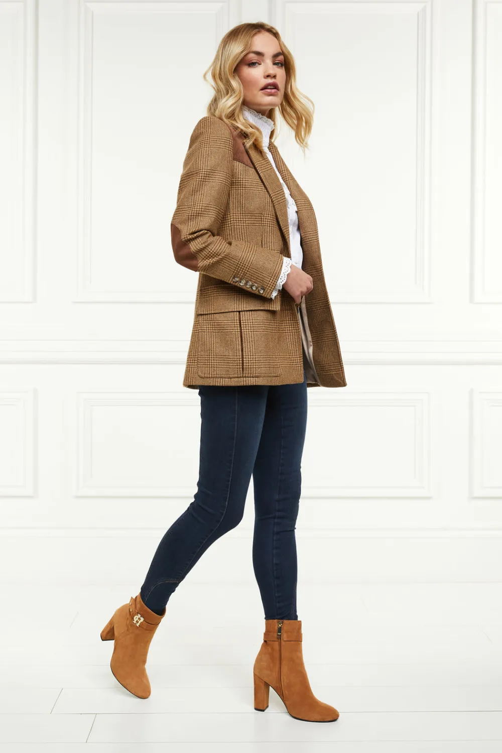 Women Holland Cooper Boots>Mayfair Suede Ankle Boot