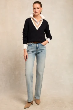 Women Holland Cooper Knitwear>Melissa V Neck Knit