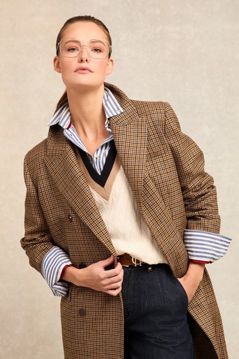 Women Holland Cooper Knitwear>Melissa V Neck Knit