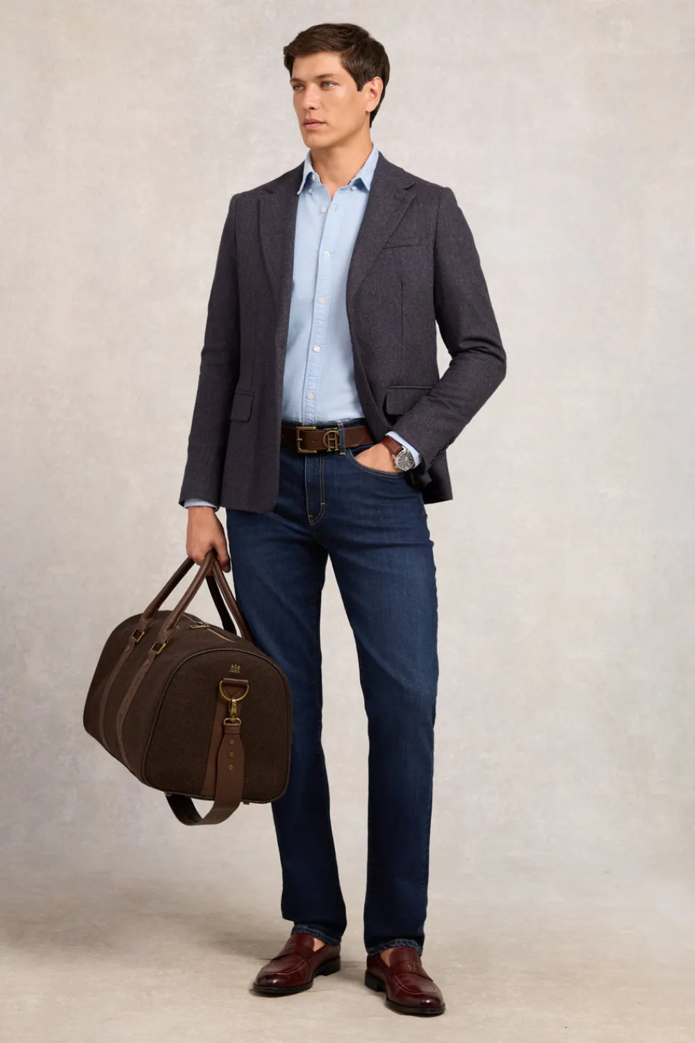 Holland Cooper Shirts>Men's Classic Oxford Shirt