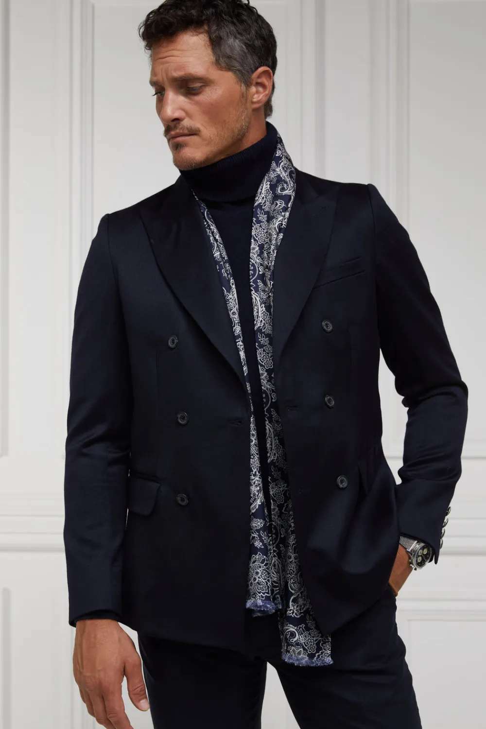 Holland Cooper Scarves|Scarves>Men's Silk Scarf
