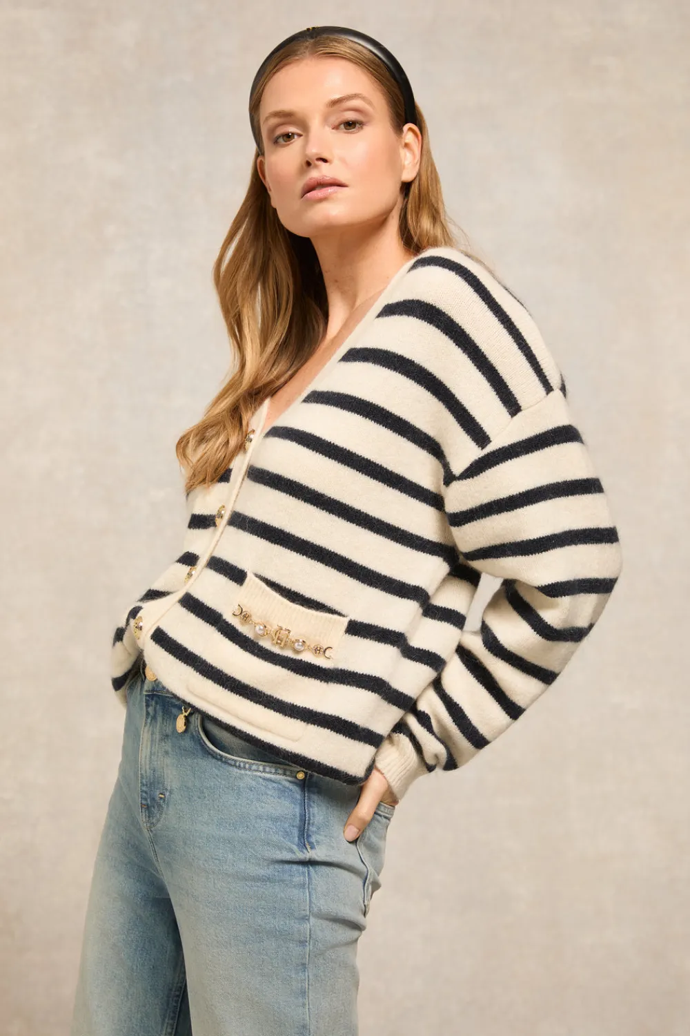 Women Holland Cooper Knitwear>Mila Cardigan