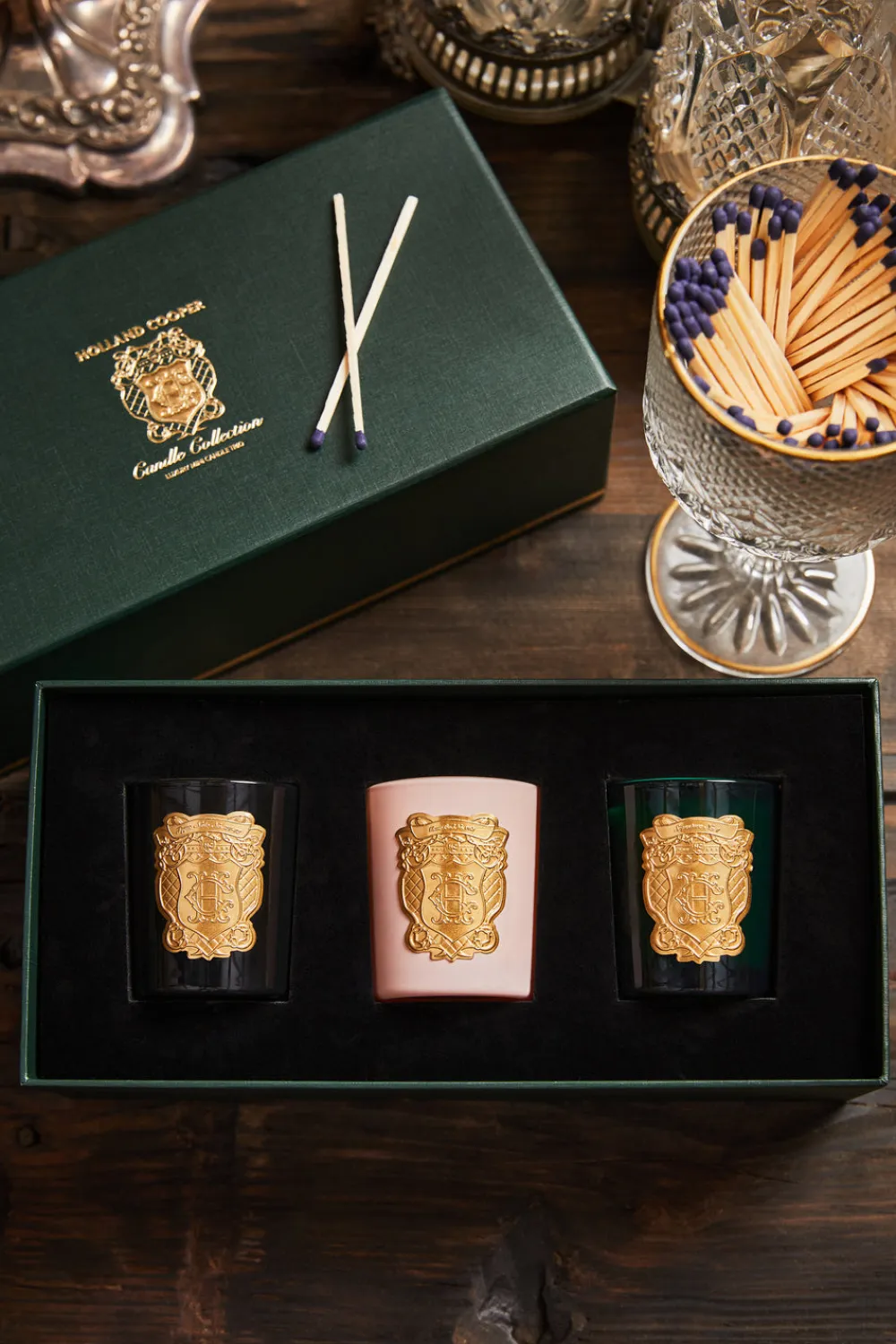Holland Cooper Candles>Mini Candle Trio
