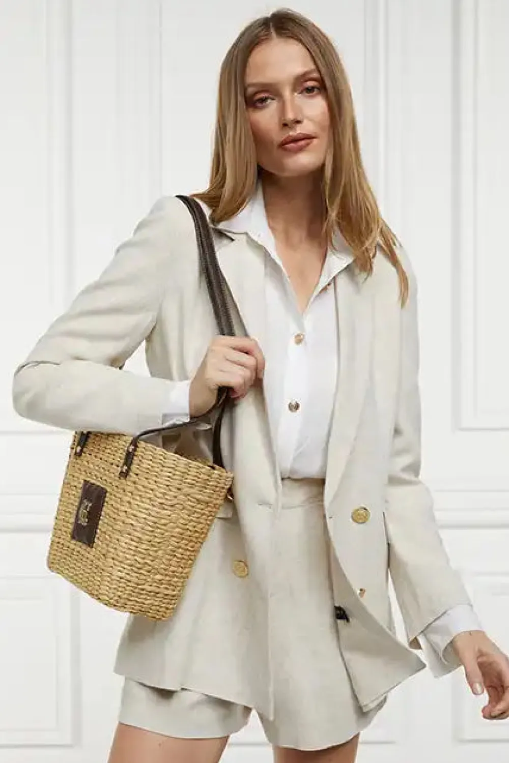 Women Holland Cooper Tote Bags|Bags>Mini Paloma Straw Tote