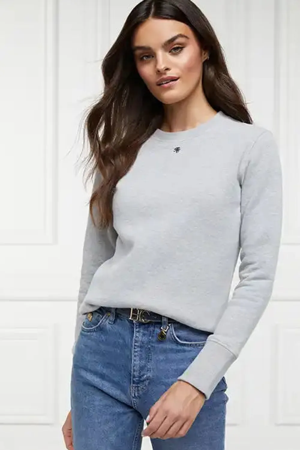 Women Holland Cooper Hoodies & Sweatshirts|Sweatshirts>Monogram Crew Neck Sweat