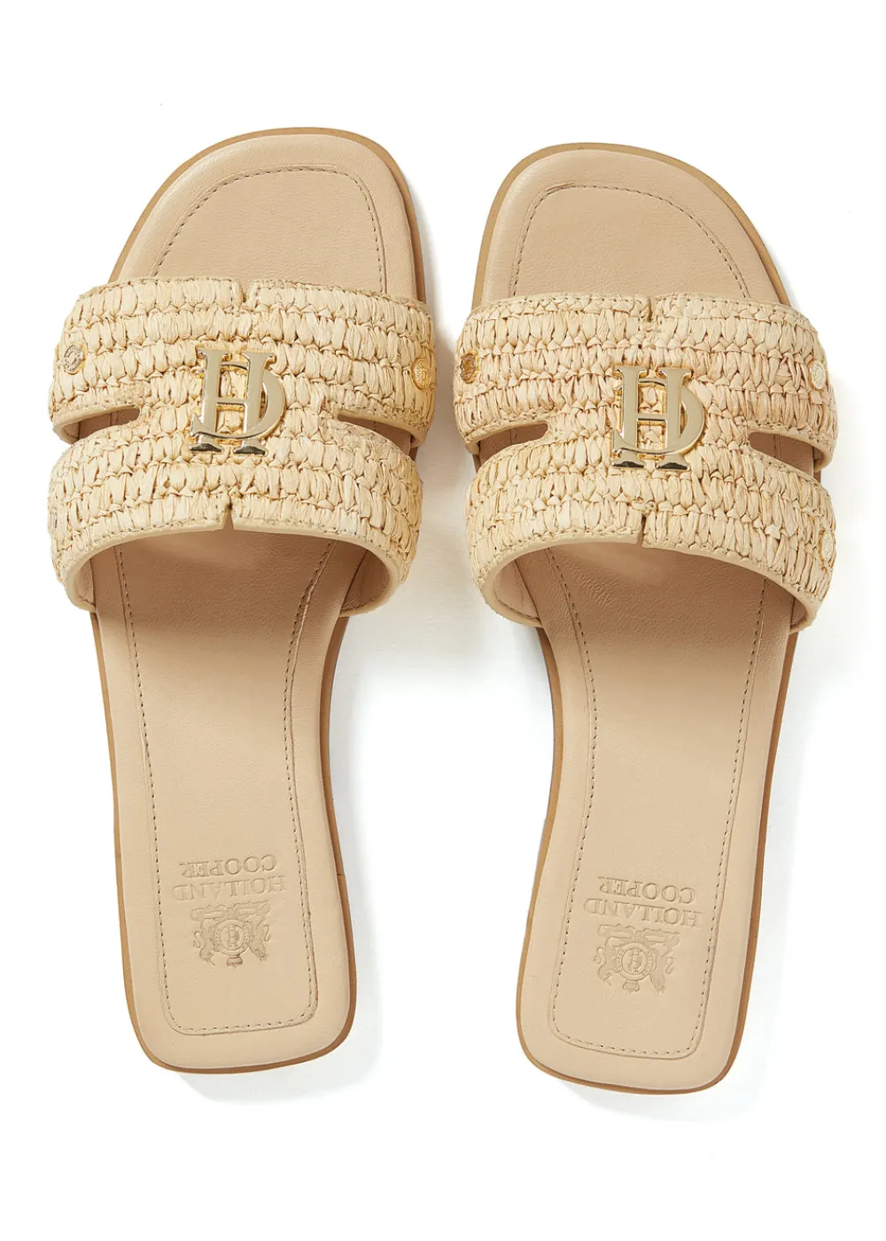 Women Holland Cooper Sandals & Slides>Monogram Slides