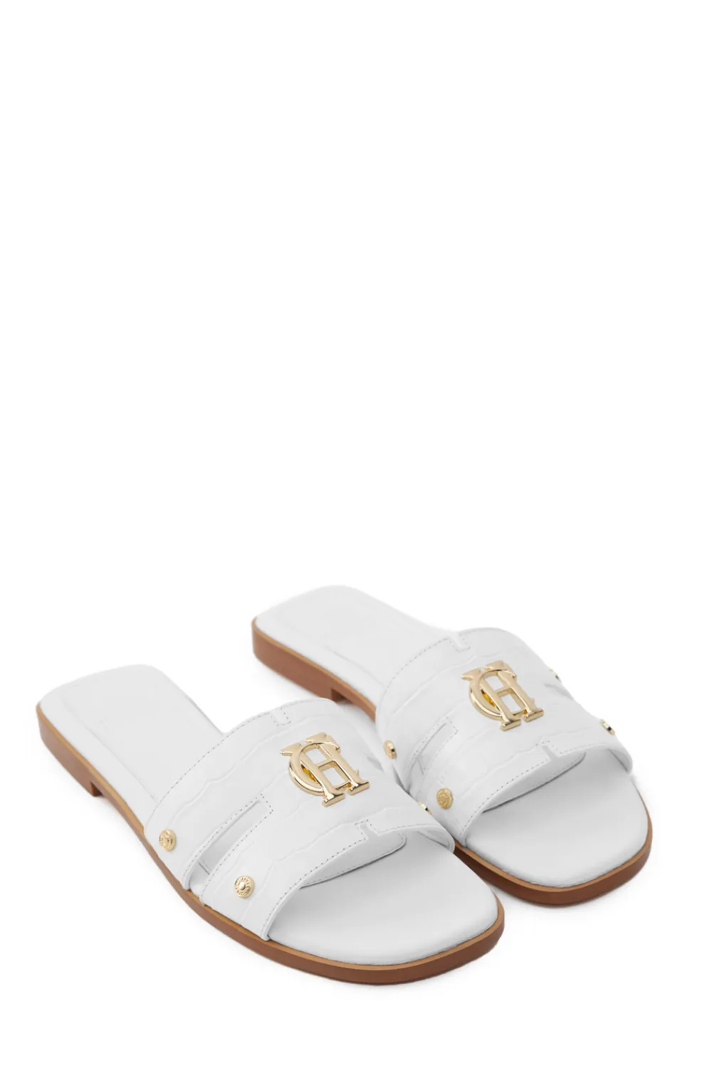 Women Holland Cooper Sandals & Slides>Monogram Slides