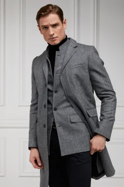 Holland Cooper Tailoring|Waistcoats>Nehru Gilet