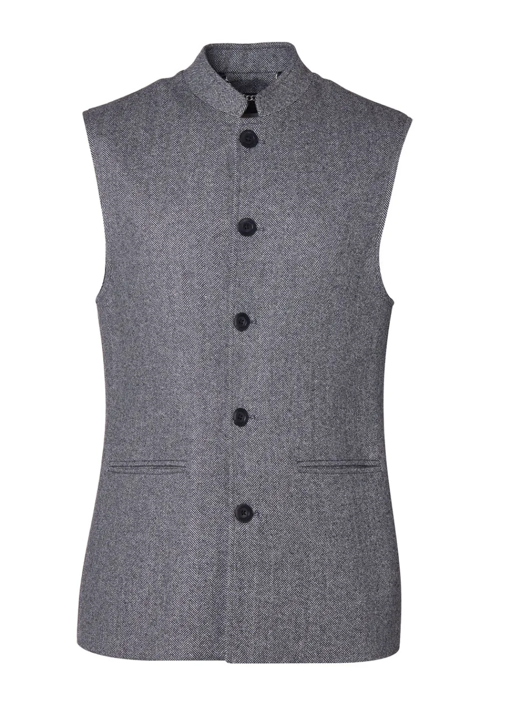 Holland Cooper Tailoring|Waistcoats>Nehru Gilet