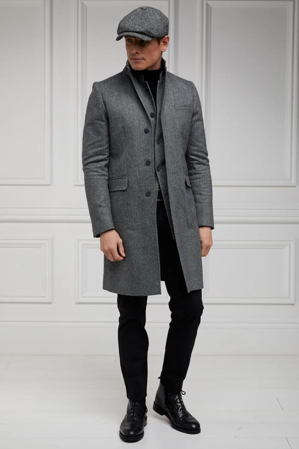 Holland Cooper Tailoring|Waistcoats>Nehru Gilet