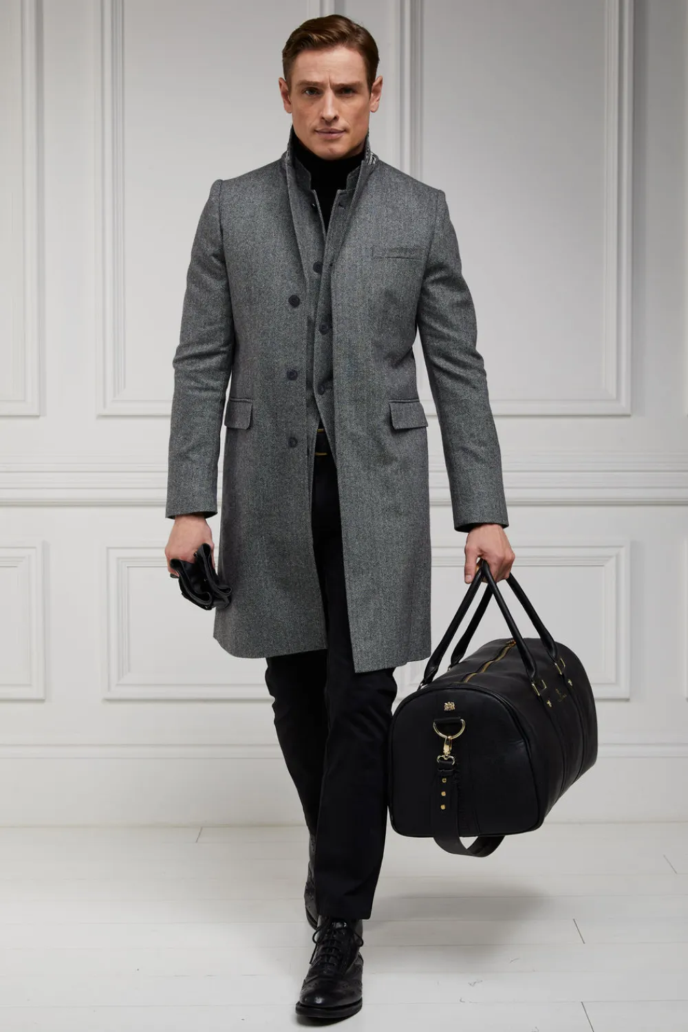 Holland Cooper Tailoring|Waistcoats>Nehru Gilet